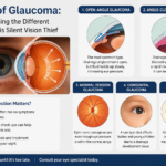 What are the types of Glaucoma