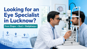Eye Specialist in Lucknow for patients from Sitapur, Basti and Shahjahanpur